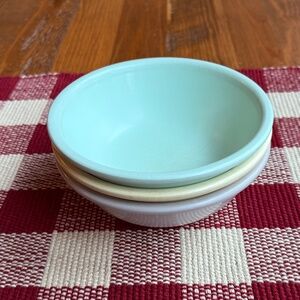 Set of 3 Vintage Boonton Bowls